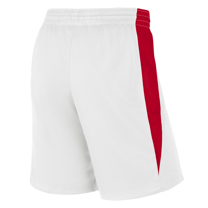 Nike Basketball Short in White/University Red