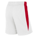 Nike Basketball Short in White/University Red