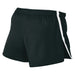 back of Nike Team Fast 2 inch Short in black