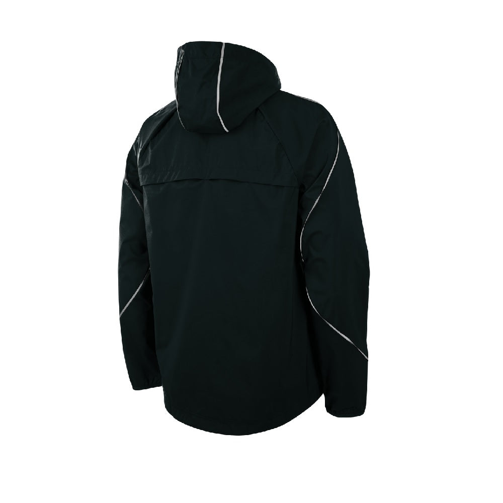 back of Nike Woven Jacket in black