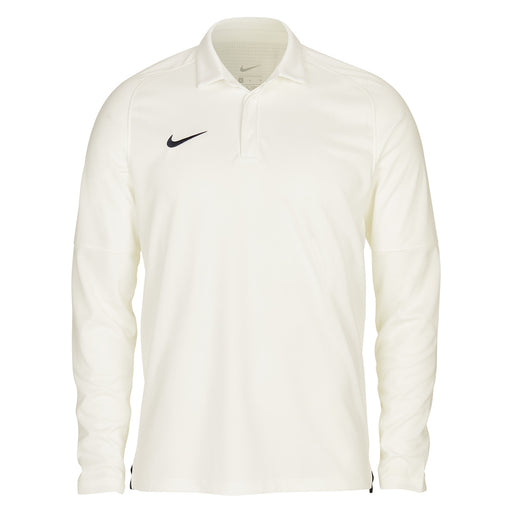 Nike Cricket Long Sleeve Polo in Sail