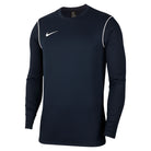 Nike Park 20 Crew Top in obsidian