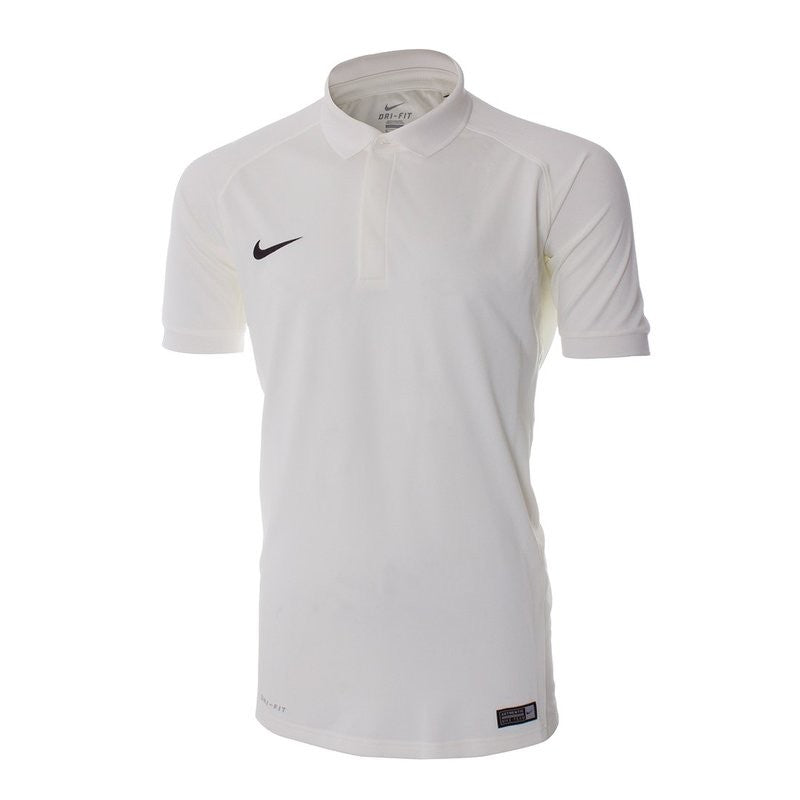 Nike Cricket Hitmark Short Sleeve Shirt in sail