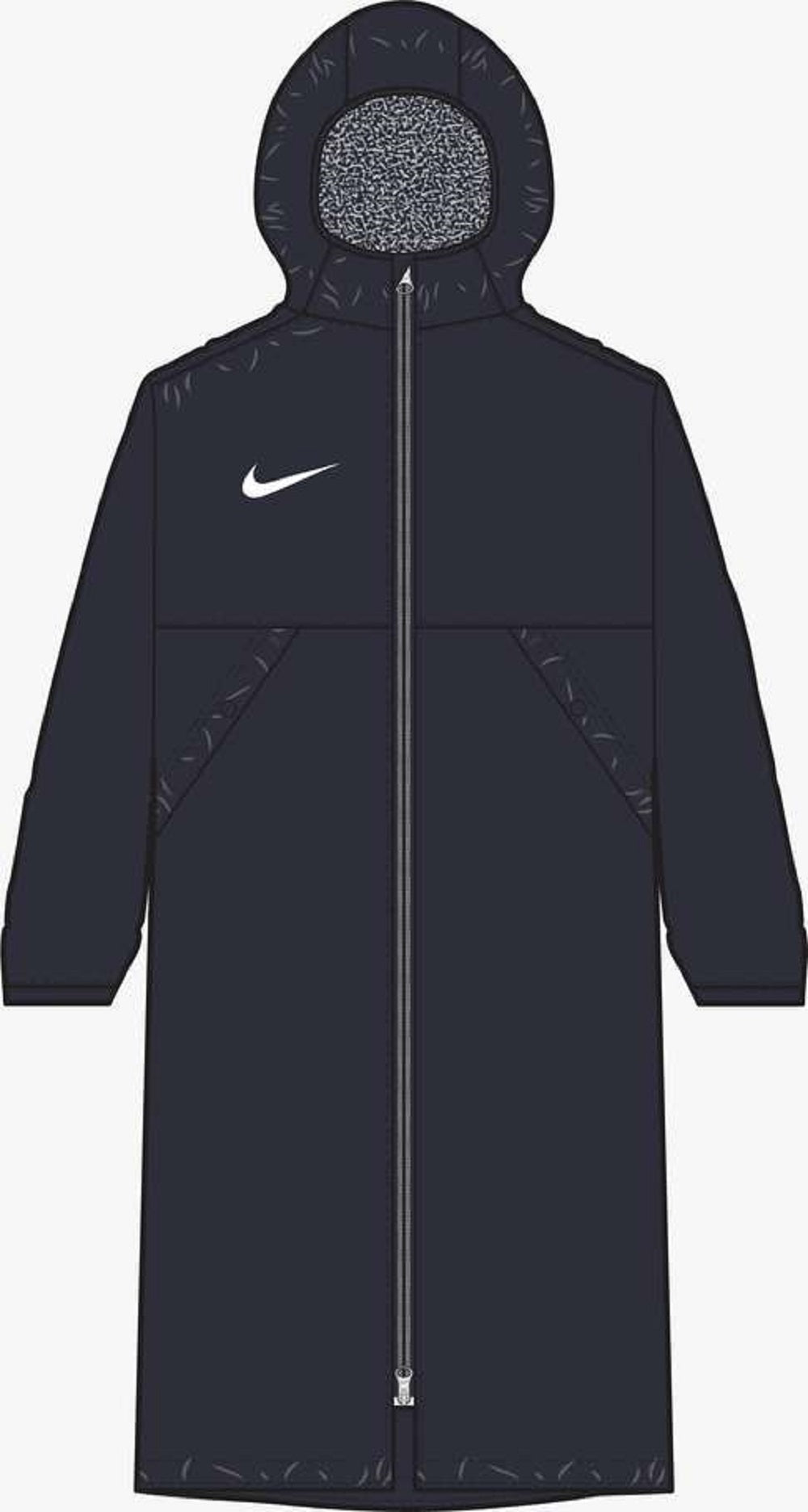 Nike Park 20 Winter Jacket Womens in obsidian