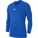 Nike Park First Layer Shirt Long Sleeve in Royal Blue/White