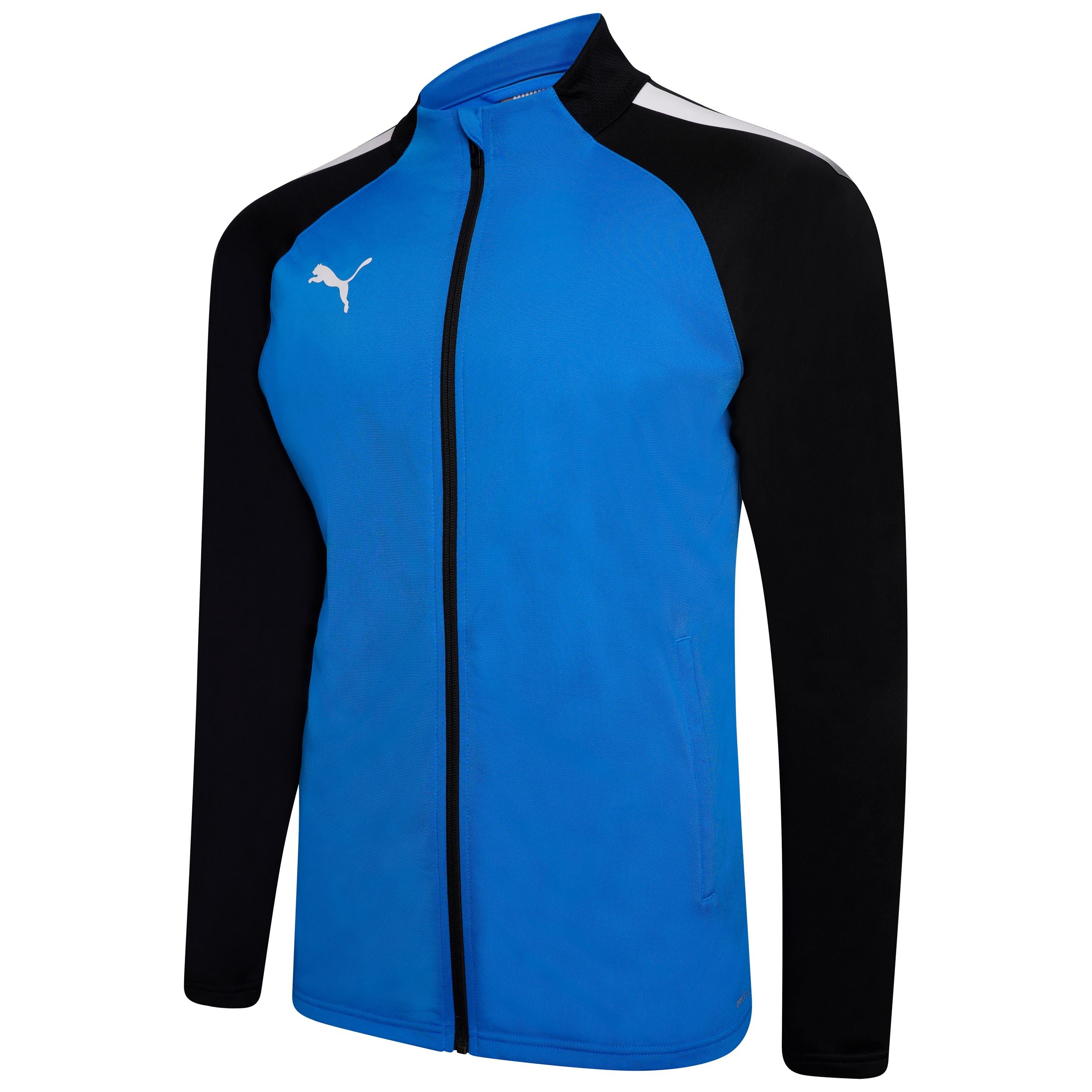 Puma Team Liga 25 Training Jacket in electric blue lemonade