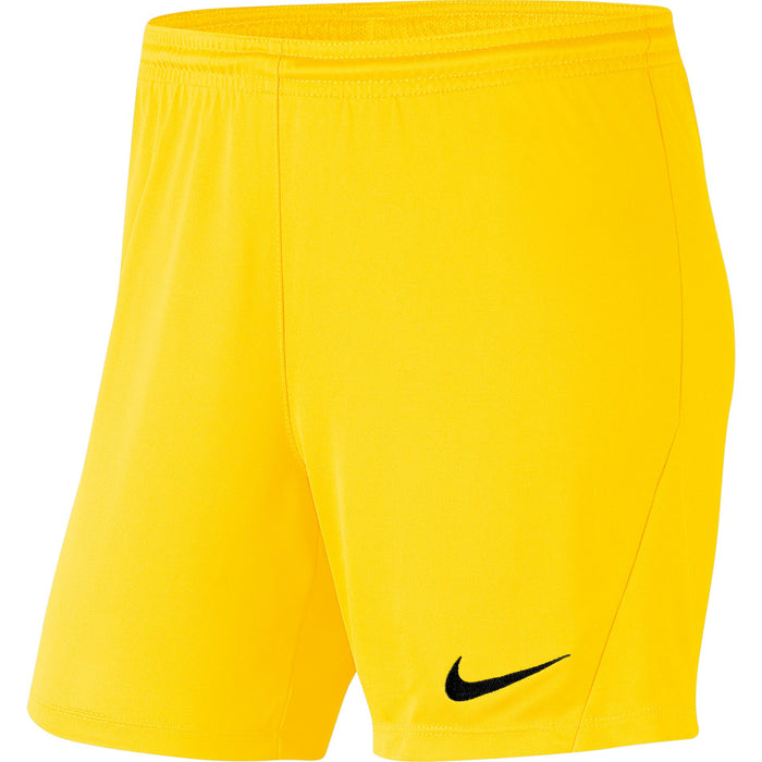 Nike Park III Knit Short Women's in Tour Yellow/Black