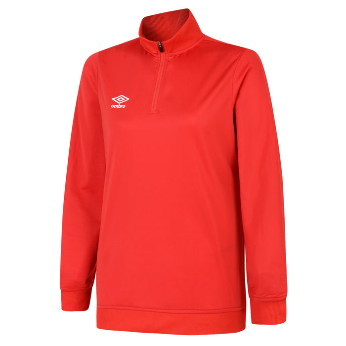 Umbro Women's Club Essential 1/4 Zip Sweatshirt