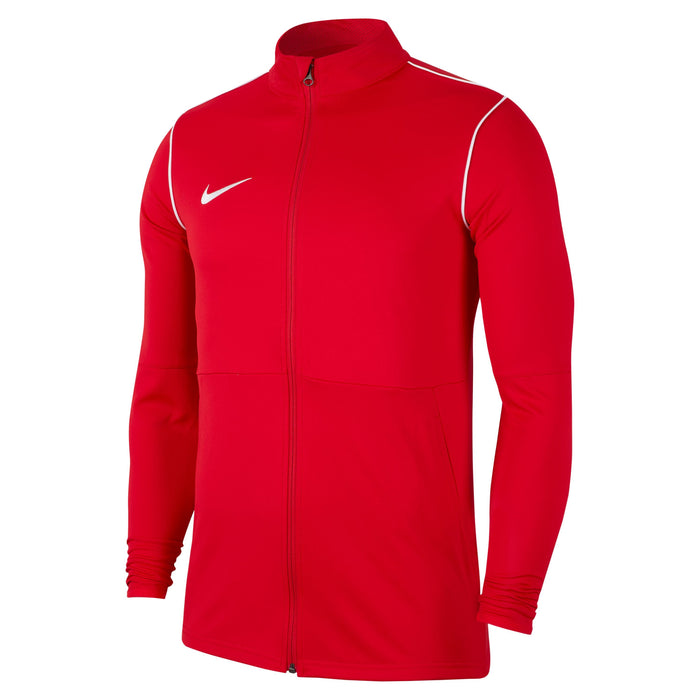 White nike sales track top