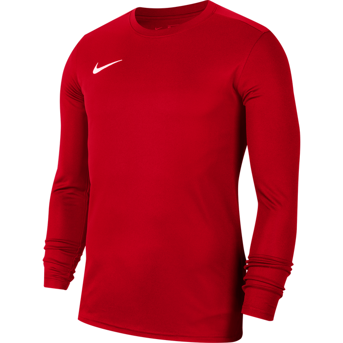 Red dri fit long 2025 sleeve