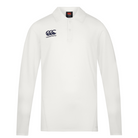 Canterbury Cricket Performance Polo Long Sleeve in cream