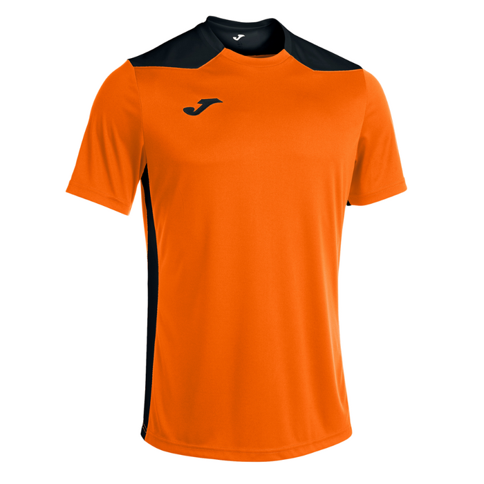 Joma Championship VI Short Sleeve Shirt in Orange/Black