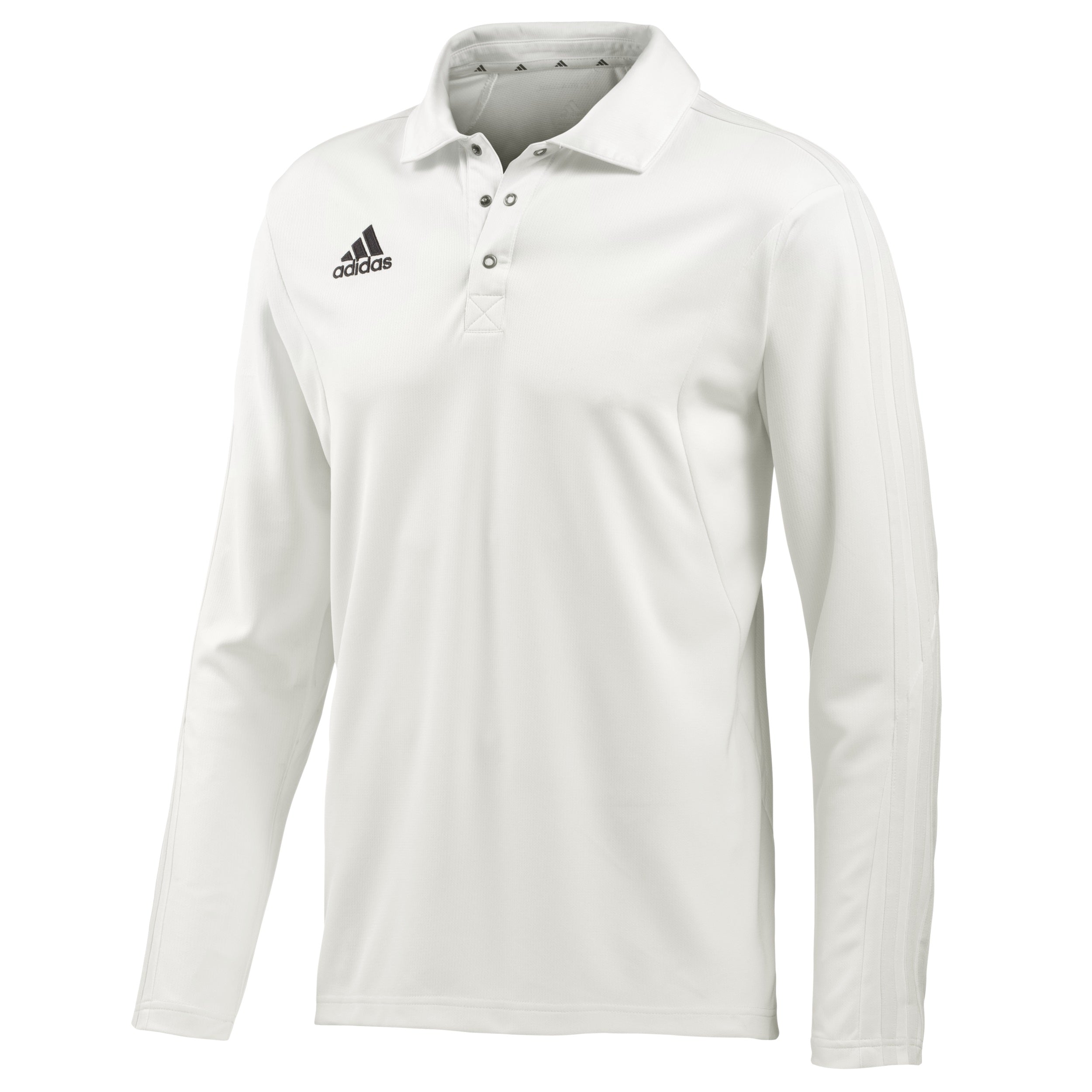 Adidas Elite Long Sleeve Cricket Shirt 2020 in chalk