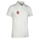 Gray Nicolls Velocity Short Sleeve Cricket Shirt in ivory