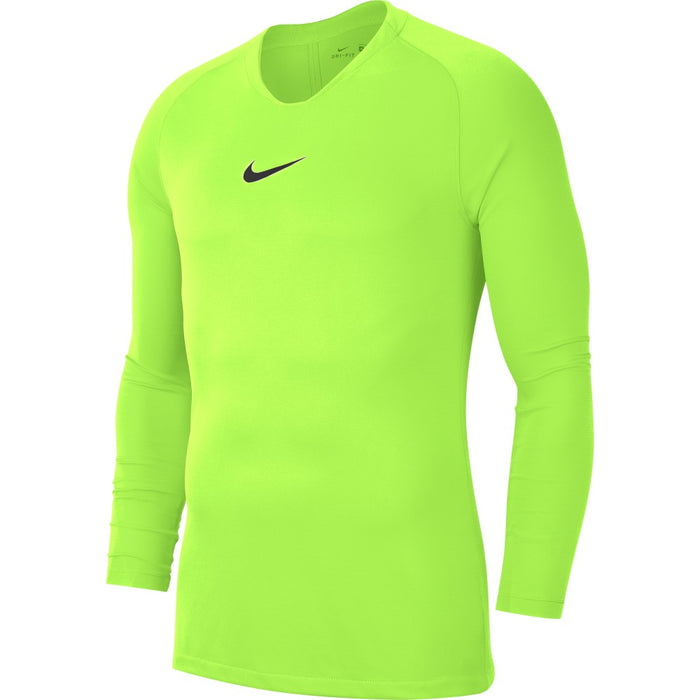 Nike Park First Layer Shirt Long Sleeve in Volt/Black