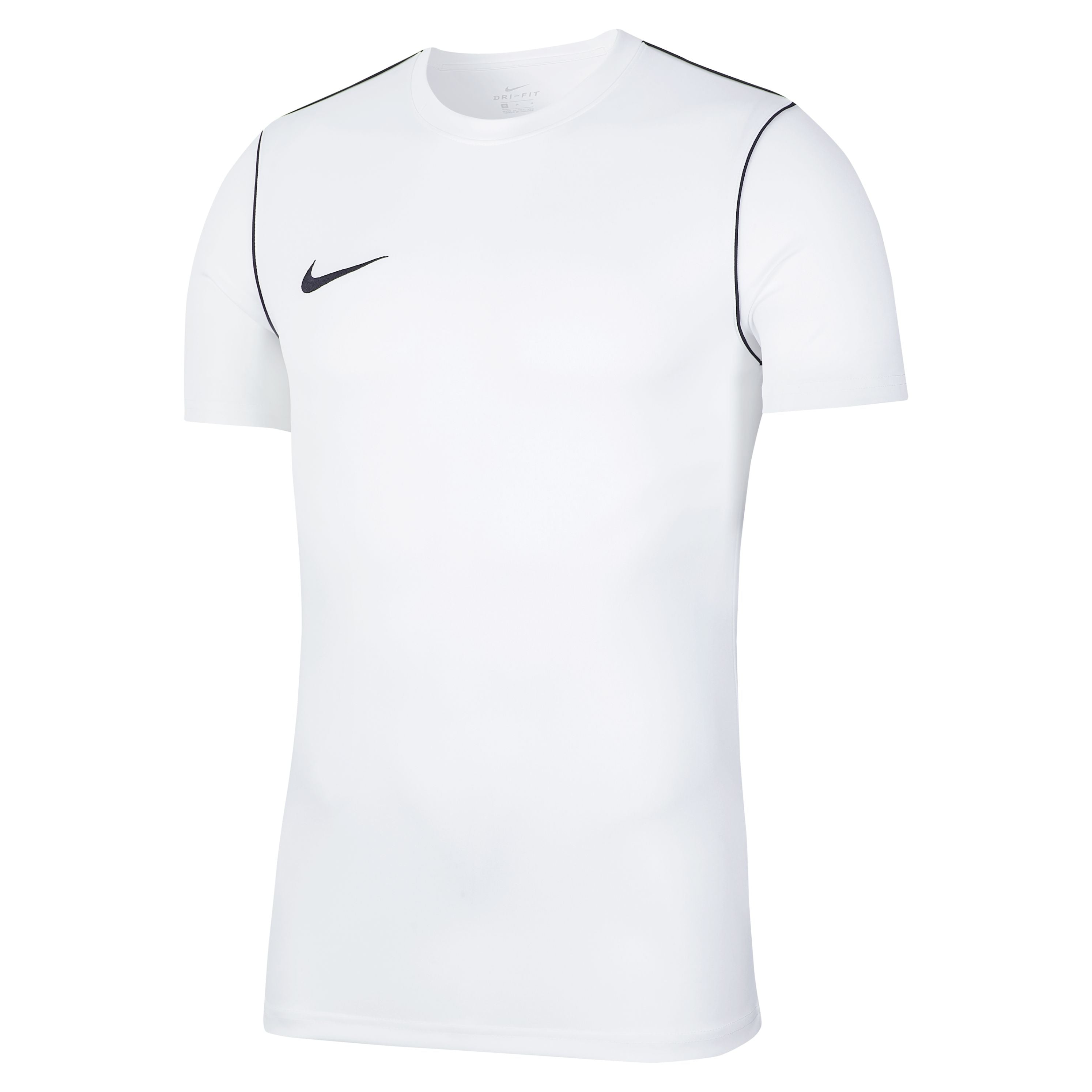 Nike Park 20 Training Top Short Sleeve in White/Black