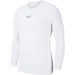 Nike Park First Layer Shirt Long Sleeve in White/Cool Grey
