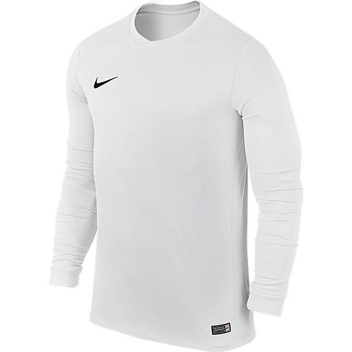 Nike Park VII Shirt Long Sleeve in White/Black