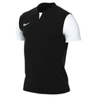 Nike Dri-FIT Trophy V Short Sleeve Shirt in black/white