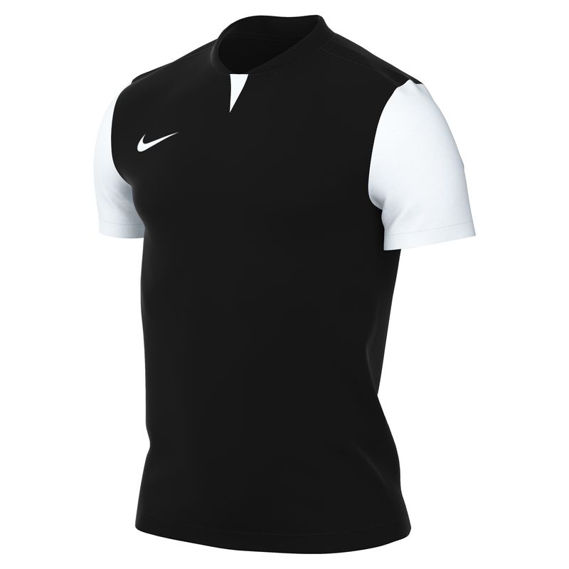 Nike Dri-FIT Trophy V Short Sleeve Shirt in black/white