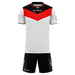 Givova Kit Campo Short Sleeve Shirt & Shorts Set in Black/Red/White