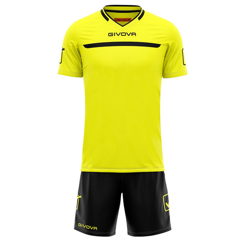 Lot Maillots équipe Adulte Col V - Jaune Or Et Marine - Polyester - Taille M/L