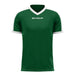 Givova Revolution Short Sleeve Shirt in Green/White