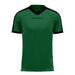 Givova Revolution Short Sleeve Shirt in Green/Black