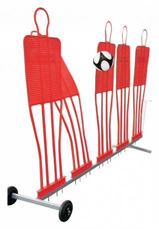 Diamond Mannequin Trolley - holds 5 mannequins