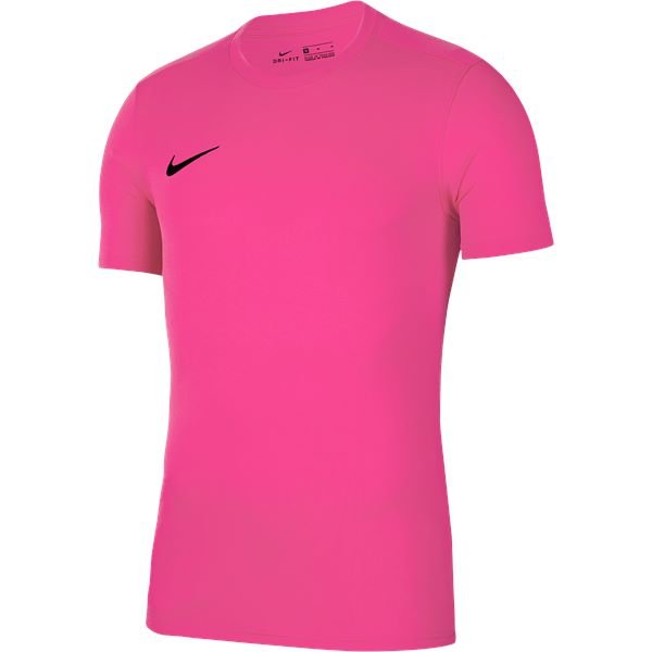 Nike Park VII Shirt Short Sleeve in Vivid Pink/Black