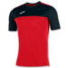 Joma Winner Short Sleeve Shirt in Red/Black