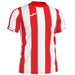 Joma Inter Short Sleeve Shirt in Red/White
