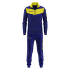 Givova Tuta Visa Tracksuit in Navy/Yellow