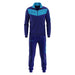 Givova Tuta Visa Tracksuit in Navy/Turquoise
