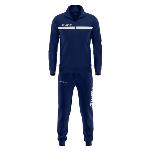 Givova One Tracksuit in Navy/White
