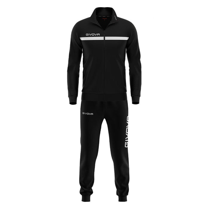 Givova One Tracksuit in Black/White